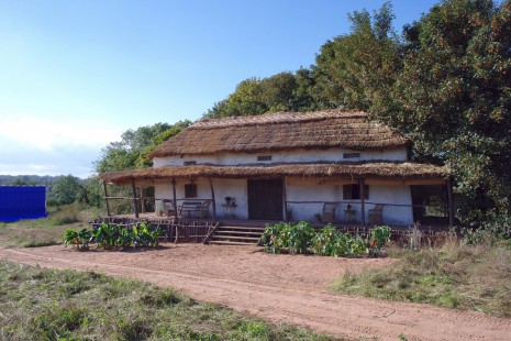 Kuba village: Jane's house